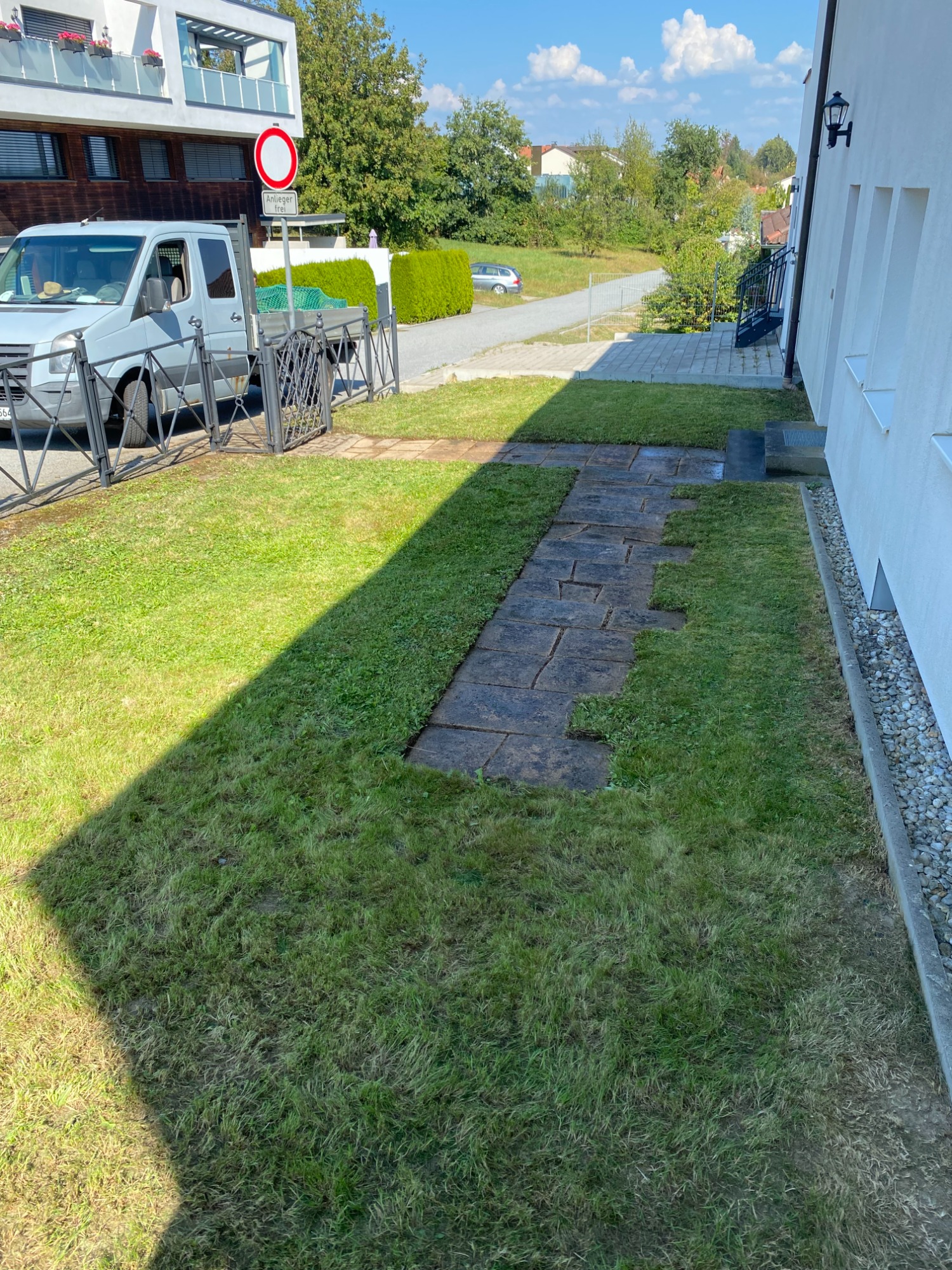 Garten nachher
